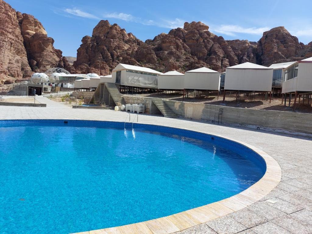 Hotel The Rock Camp Petra Wadi Musa Exterior foto
